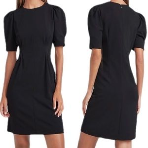 NEW Express Express Puff Sleeve Sheath
Dress size XS Black